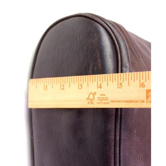 SVEN MADE IN USA BROWN GENUINE LEATHER BACKPACK SHOULDER BAG HANDBAG BOHO PURSE - Picture 9 of 11